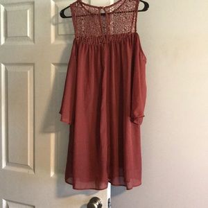 Maroon dress